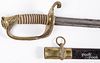 Tiffany & Co. Model 1852 US Navy sword & scabbard