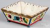 Painted pine apple tray, early 20th c.