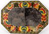 Large toleware tray, 19th c.