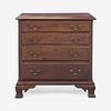A Chippendale carved cherry chest of drawers Possibly Lancaster County, PA, circa 1770