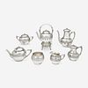 A Neoclassical seven-piece sterling silver tea and coffee service Gorham Mfg. Co., Providence, RI, 1873