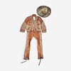 A fine four-piece Charro outfit Mexico, late 19th and early 20th century