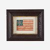 A rare Civil War 13-Star Parade Flag 1860's-1870's