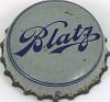 1950 Blatz Beer (blue-cream)  Bottle Cap Milwaukee, Wisconsin