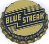 1937 Blue Streak Beer  Bottle Cap Chicago, Illinois