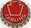1950 Carling Beer ~PA Pint Tax  Bottle Cap Cleveland, Ohio