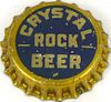 1938 Crystal Rock Beer  Bottle Cap Cleveland, Ohio