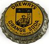 1933 Drewrys Orange Soda  Bottle Cap South Bend, Indiana