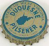 1955 Duquesne Pilsener Beer ~WV Tax  Bottle Cap Pittsburgh, Pennsylvania