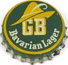 1950 GB Bavarian Lager Beer  Bottle Cap Santa Rosa, California