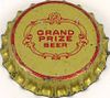 1957 Grand Prize Beer  Bottle Cap Houston, Texas