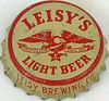 1954 Leisy's Light Beer  Bottle Cap Cleveland, Ohio