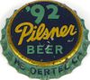 1935 Oertel's '92 Pilsener  Bottle Cap Louisville, Kentucky