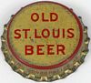 1939 Old St. Louis Beer  Bottle Cap Saint Louis, Missouri