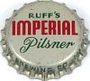 1960 Ruff's Imperial Pilsner Beer  Bottle Cap Marathon, Wisconsin