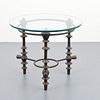 Bronze Occasional Table, Manner of Jean Michel Frank