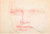 Ernst Fuchs Self Portrait Drawing