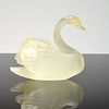 Daum Pate-de-Verre Swan Figurine/Sculpture