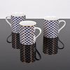 Set of 3 Tiffany & Co. "Manhattan Blue" Coffee Mugs
