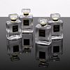 4 Chanel "Coco" Perfume Bottles