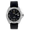 BREITLING - a gentleman's Shark wrist watch. Stainless steel case with calibrated bezel. Reference A