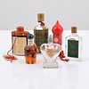 6 Vintage Perfume/Cologne Bottles