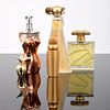 5 Perfume Bottles; Givenchy, Balenciaga...