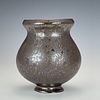 Metallic Cherry Blossom Glaze Vase