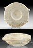 Ancient Holy Land Limestone Cosmetic Bowl