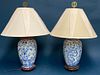 Pair Chinese Table Lamps
