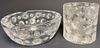 Lalique Ashtray and Match Holder
