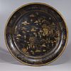 Large Chinese Lacquered Tray