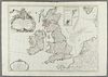 "BRITISH ISLANDS", map belonging to the "Atlas Universel, dressé sur les meilleures cartes modernes", second half of the 18th century. 
Illuminated en