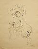 Marc Chagall - La Danseuse Aux Oiseaux