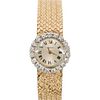 Geneve 14k Gold and Diamond Ladies Watch
