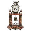 Antique French Clock on Red Marble Base