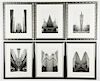Suite of 6 Chicago Landmarks Photographic Posters