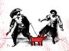 Mr. Brainwash - Watch Out! (Large Red)