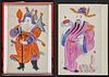 CHINESE SCHOOL 20th century THEATRICAL FIGURES
