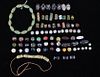 Rare Venetian Fancy Trade Beads Collection Of 96