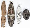 4 South Pacific Tribal Artifacts