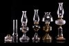 1900's Oil Lamps & Glass Chimney Collection