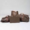 Group of Louis Vuitton Luggage