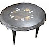 Antique Mother of Pearl Inlaid Table (as is)