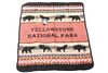 Yellowstone National Park Souvenir Blanket