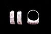 Navajo Lumea Mother Of Pearl Ring & Earring Set