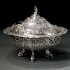 Hanau Rococo-style Silver Covered Dish