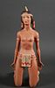 Ispanky Nude Indian Woman Porcelain Figurine  