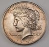 1921 High Relief US Peace Silver Dollar $1