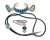 (5) pc Sterling and Turquoise Jewelry